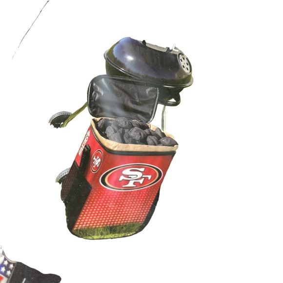 NFL Kansas City Chiefs Water Resistant Multi-Use & Charcoal Storage Bag NWT - Picture 8 of 8